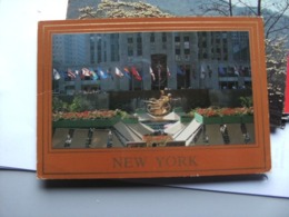 America USA NY New York Prometheus And Fountain Rockefeller Plaza - Orte & Plätze