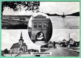 LAUTERBOURG - CARTE MULTIVUES - CPSM GRAND FORMAT - Lauterbourg