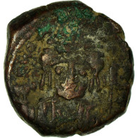 Monnaie, Maurice Tibère, Decanummium, 587-588, Antioche, TB+, Cuivre, Sear:536 - Byzantinische Münzen