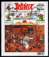 BELGIQUE BELGIE BELGIO BELGIUM 2005 ASTERIX COMICS CARTOONS BLOCK SHEET FOGLIETTO BLOC FEUILLET SPECIAL CANCEL USED - 2001-2010