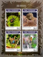 Mozambique. 2019 Spiders. (0414a)  OFFICIAL ISSUE - Spinnen