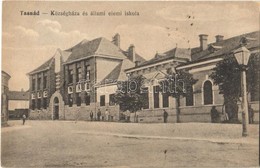 T2 Tasnád, Községháza, állami Elemi Iskola / Town Hall, School - Unclassified