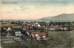 ** T2/T3 Stubnyafürdő, Túróchévíz, Stubnianske Teplice, Turcianske Teplice; Látkép. Kiadja G. Jilovsky / General View - Ohne Zuordnung