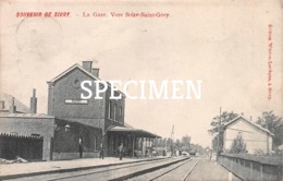 Souvenir De Sivry - La Gare  Vers Soire-Saint-Géry - Sivry-Rance