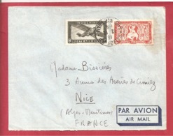 Y&T N°PA11+N°170  SAIGON Vers FRANCE  1940 - Airmail