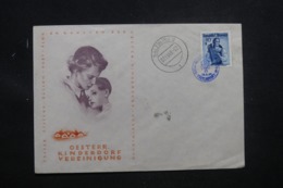 AUTRICHE - Enveloppe Par Ballon En 1948, Affranchissement Et Cachet Plaisants - L 43453 - Par Ballon