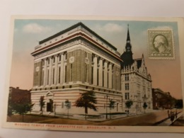 CPA NEW YORK  MASONIC TEMPLE FROM LAFAYETTE AVE BROOKLYN - Brooklyn