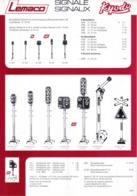 Catalogue LEMACO Prestige Models 1992 Infoblatt Kyodo Signale Lampen - En Français Et Allemand - Français