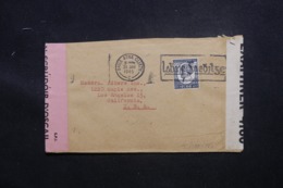 IRLANDE - Enveloppe De Baile Atha Cliath Pour Les U.S.A. En 1945 Avec Contrôle, Affranchissement Plaisant - L 43505 - Covers & Documents