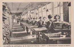 90 - BEAUCOURT - ATELIER DE VERIFICATION DE MACHINE A ECRIRE JAPY - Beaucourt