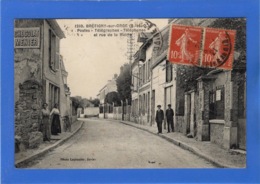 91 ESSONNE - BRETIGNY SUR ORGE Postes, Télégraphes, Téléphones Et Rue De La Mairie (voir Descriptif) - Bretigny Sur Orge