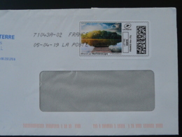 étang Timbre En Ligne Sur Lettre (e-stamp On Cover) TPP 4506 - Printable Stamps (Montimbrenligne)