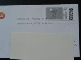 Maison Clé Timbre En Ligne Sur Lettre (e-stamp On Cover) TPP 4511 - Printable Stamps (Montimbrenligne)