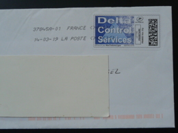 Entreprise Delta Timbre En Ligne Sur Lettre (e-stamp On Cover) TPP 4579 - Printable Stamps (Montimbrenligne)