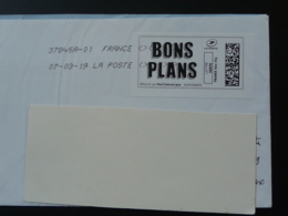 Bons Plans Timbre En Ligne Sur Lettre (e-stamp On Cover) TPP 4591 - Printable Stamps (Montimbrenligne)