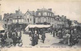 50-PONTORSON- UN COIN DU MARCHE - Pontorson