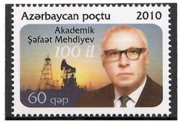 Azerbaijan 2010 .Academic Sh.Mehdiyev(Oil). 1v: 60q Michel # 824 - Azerbaïjan