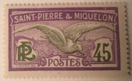 ST. PIERRE - MH* - 1909-1930 - #  96 - Unused Stamps