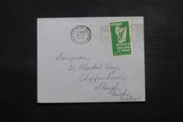 IRLANDE - Enveloppe De Baile Atha Cliath Pour Le Royaume Uni En 1953, Affranchissement Plaisant - L 43972 - Brieven En Documenten