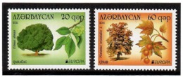 Azerbaijan 2011 . EUROPA 2011 (Forests). 2v: 20, 60  .    Michel # 840-41 - Azerbaïjan