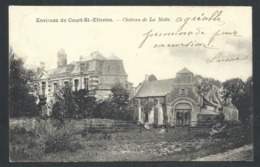 1.1 // CPA - Environs De COURT ST ETIENNE - Château De La Motte  // - Court-Saint-Etienne