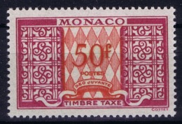 Monaco Mi 39 Timbre Tax   Postfrisch/neuf Sans Charniere /MNH/** 1950 - Postage Due