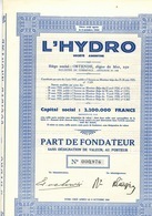 L HYDRO  HOTEL ET HYDROTHERAPIE - Wasser