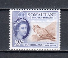 British Somaliland 1953 Mi 129 MLH - Somalilandia (Protectorado ...-1959)