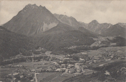 Suisse - Schuls Scuol - Generalansicht - Postmarked 1912 Tarasp Kurhaus Liège Luik - Scuol