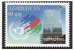 Azerbaijan 2011. UN Security Council. 1v:60.  Michel # 892 - Azerbaïjan