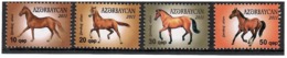 Azerbaijan 2011. Definitives. Garabakh Horses. 4v: 10, 20, 30, 50.   Michel # 898-01 - Azerbaïjan