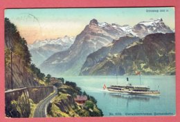 Suisse - Urirotsteck 2932 M - Vierwaldstattersee - Gotthardbahn - Canton De Schwytz - Obl Goldau 1908 - Schwytz