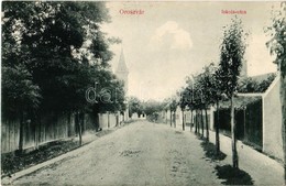 T2/T3 1916 Oroszvár, Rusovce (Pozsony, Pressburg, Bratislava); Iskola Utca. Grósz József Kiadása / Street (EK) - Ohne Zuordnung