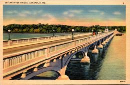 Maryland Annapolis Severn River Bridge - Annapolis