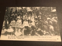 Lebbeke - Luisterrijke Jubelfeesten Stoet 28 Mei 1908 - Photo Climan-Ruyssers - Groep Van Regina Coeli - Lebbeke