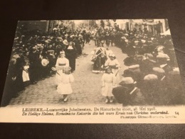 Lebbeke - Luisterrijke Jubelfeesten Stoet 28 Mei 1908 - Photo Climan-Ruyssers - Heilige Helena - Lebbeke
