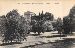 CPA 69 ST LAURENT DE CHAMOUSSET LE CHATEAU - Saint-Laurent-de-Chamousset