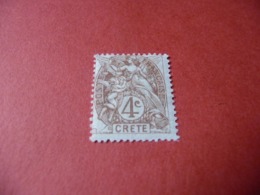 TIMBRE    CRÈTE      N  4     COTE  3,00  EUROS    NEUF  TRACE  CHARNIÈRE - Unused Stamps
