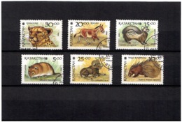 Kazakhstan 1993 .Fauna. 6v: 5.oo,10.oo,15.oo,20.oo,25.oo,30.oo.   Michel # 31-36  (oo) - Kasachstan