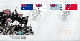 AUSTRALIA 1991 90th Anniversary Of The Australian Flag: Souvenir Cover CANCELLED - Cartas & Documentos