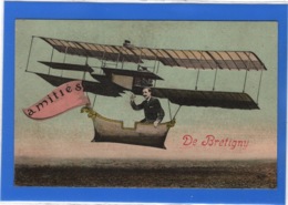 91 ESSONNE - BRETIGNY Amities, Fantaisie Sur L'aviation (voir Descriptif) - Bretigny Sur Orge
