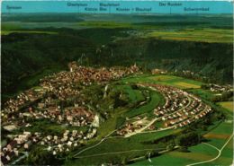 CPA AK Blaubeuren Luftansicht Der Talkessellage GERMANY (897571) - Blaubeuren