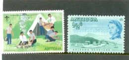 Xxxx ANTIGUA  Y & T N° Xxxx ( * ) Les 2 Timbres - Sonstige & Ohne Zuordnung