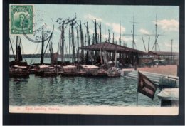 CUBA  Habana- Havana, Boat Landing 1912 Old Postcard - Cuba