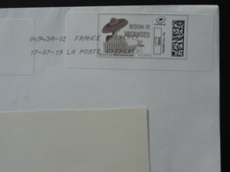 Vacances Timbre En Ligne Montimbrenligne Sur Lettre (e-stamp On Cover) TPP 4601 - Printable Stamps (Montimbrenligne)