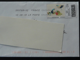 Oiseau Bird Timbre En Ligne Montimbrenligne Sur Lettre (e-stamp On Cover) TPP 4613 - Printable Stamps (Montimbrenligne)