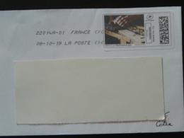 ébéniste Bois Wood Timbre En Ligne Montimbrenligne Sur Lettre (e-stamp On Cover) TPP 4624 - Printable Stamps (Montimbrenligne)