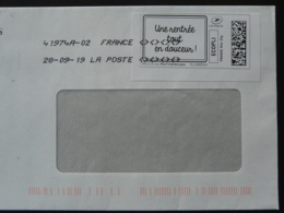 Rentrée En Douceur Timbre En Ligne Montimbrenligne Sur Lettre (e-stamp On Cover) TPP 4653 - Printable Stamps (Montimbrenligne)