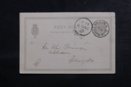 DANEMARK - Entier Postal De Kjobenhavn En 1891 , à Voir - L 44578 - Interi Postali