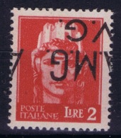 Italy: AMG-VG Sa 9 D Soprastampa Capovolta MH/* Flz/ Charniere Inverted Overprint Signiert /signed/ Signé - Ongebruikt